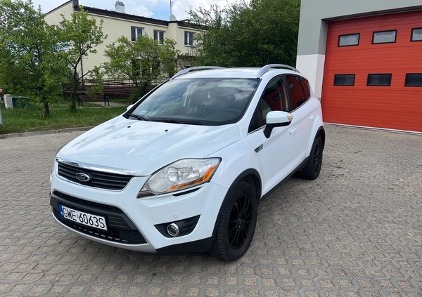 Ford Kuga cena 41500 przebieg: 191067, rok produkcji 2011 z Szamocin małe 92